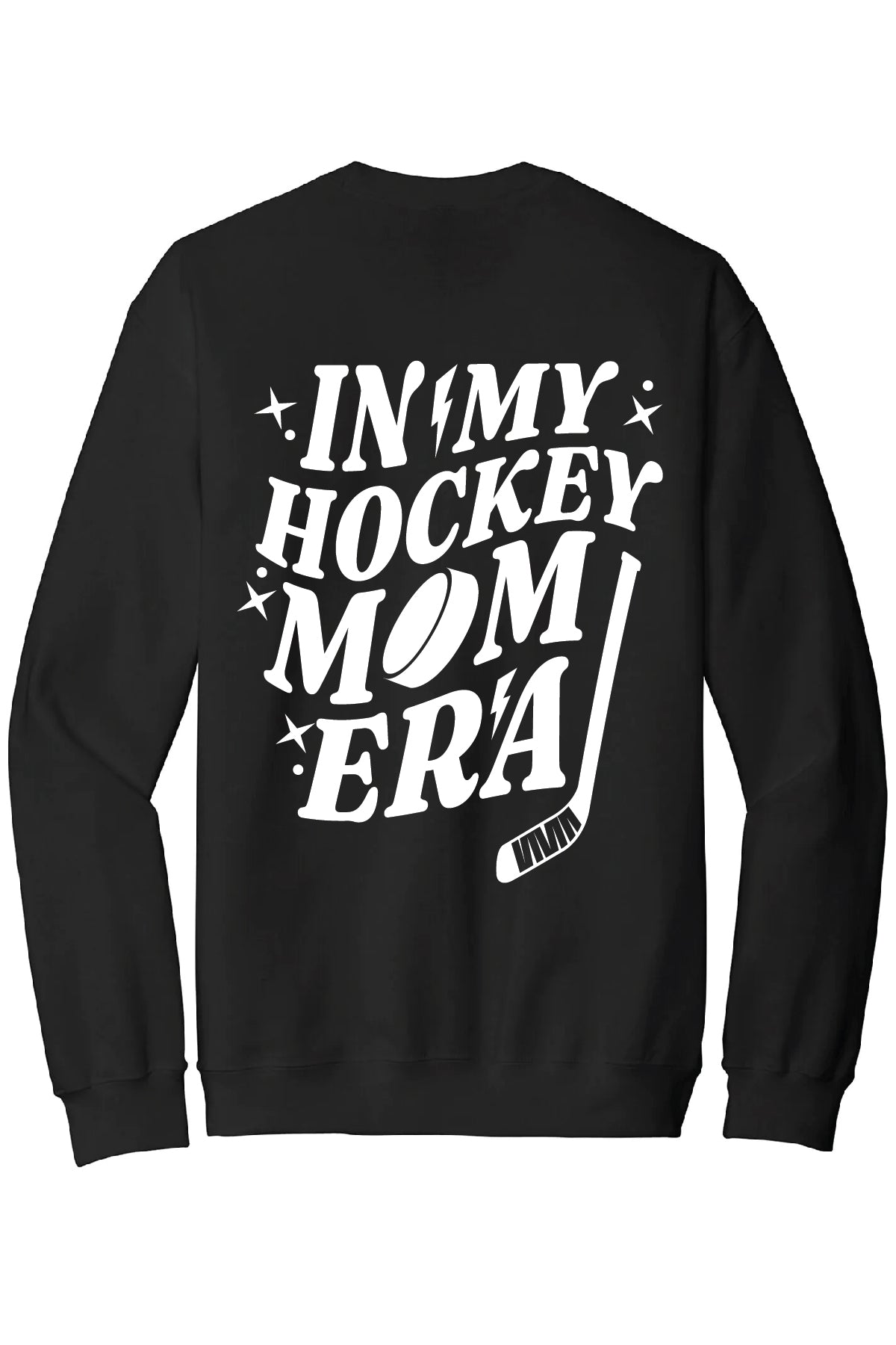 Hockey mom sweatshirt with laces best sale